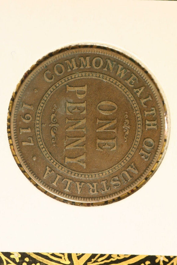 1917 - Australia Penny - aF