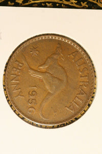 1956 - M - Australia Penny - gVF