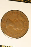 1956 - M - Australia Penny - '95' Doubled - gVF