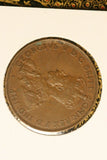 1936 - Australia Penny - aEF / Verdigris