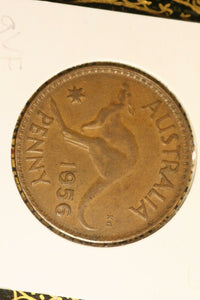 1956 - M - Australia Penny - gVF