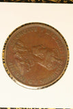 1928 - Australia Penny - Open '8' - VG / Spot of Verdigris