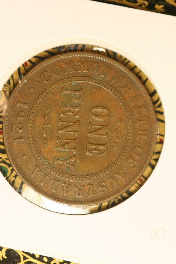 1921 I - Australia Penny - F.