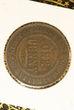 1921 - I - Australia Penny - F / Grotty