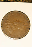 1933  - Australia Penny - aVF / Verdigris