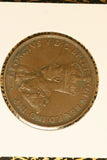 1921 - I - Australia Penny - Pealing on King's face - aVF / Verdigris