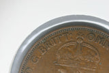 1936  - Australia Penny - Diecracks 'ALTH OF' and 'BRITT' - gF