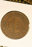 1924 L - Australia Penny - VG.