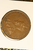 1935 - Australia Penny - gVF / Problem Coin