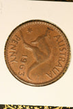 1963  - Australia Penny - EF.