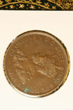 1922 - L - Australia Penny - VF / Verdigris