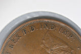 1934 - Australia Penny - Diecrack 'REX FD' - gVF