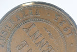 1935 - Australia Penny - Light Doubling on '3', 'Y' and Obverse Legend - VF