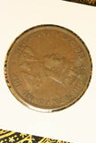 1929 - I - Australia Penny - aF / Verdigris