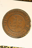 1934  - Australia Penny - gF