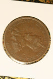 1924 L - Australia Penny - Diecracks 'STRALIA' and 'GEORGIVS V D' - gVG