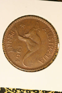 1964 M - Australia Penny - aUNC