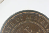 1920 I - Australia Penny - No Dot - Diecrack Most of Reverse Legend - VG / Prob.