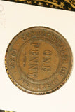 1934 - Australia Penny - VF / Grotty