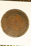 1935 - Australia Penny - aVF / Grotty