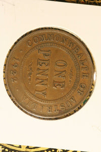 1922 - L - Australia Penny - F