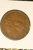 1924 - L - Australia Penny - VF / Verdigris significant