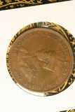 1922 - I - Australia Penny - Indian Obverse - gVG