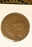 1920 - I - Australia Penny - No Dot - F / Dented