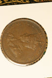 1922 - L - Australia Penny - Scratched Reverse - VF