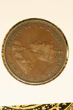 1916 - Australia Penny - 'CO' Almost missing - gVG