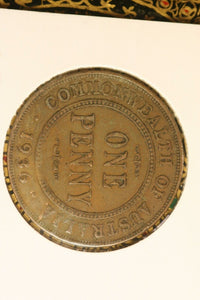 1936 - Australia Penny - aEF / Grotty