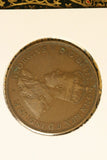 1916 - Australia Penny - aF / Spot of Verdigris