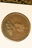 1919 - Australia Penny - One Dot - aF / Grotty