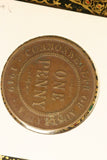 1919 - Australia Penny - One Dot - F