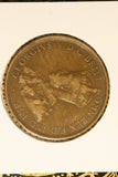 1919 - Australia Penny - One Dot - aF / Possibly Cleaned