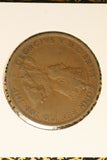 1927 - L - Australia Penny - F / Scratched