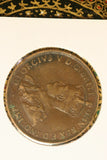 1920 - I - Australia Penny - No Dot - aF / Problem Coin