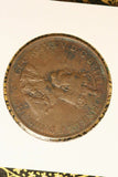 1934 - Australia Penny - aVF / Problem Coin