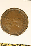 1919 - Australia Penny - One Dot - Dash before 'REX' (R6) - gF