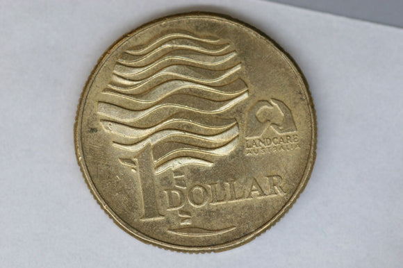 1993 - Australia - 1 Dollar Coin - Landcare - aUNC