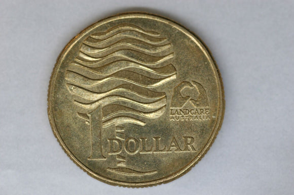 1993 - Australia - 1 Dollar Coin - Landcare - aUNC