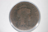 1906 - France - 5 Centime Coin - Fair