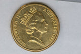 1985 - Australia - 1 Dollar Coin - Mob of Roos - 1 Rub mark - chUNC