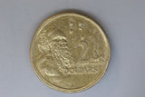 1999 - Australia - 2 Dollar Coin - Elder - Broadstrike / Double Rim - gVF