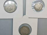 Greece - 1959 1/2, 1967 1 & 1966 2 Drachma Apaxmai