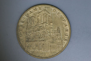 2008 - France - Souvenir Coin Medallion - Notre Dame - VF / Grotty