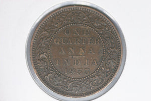 1933 - India - 1/4 Quarter Anna - EF