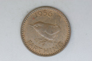 1956 - UK - Farthing - gVF