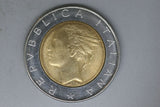 1984 - R - Italy - 500 Lira Coin - aUNC