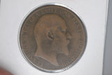 1905 - UK - British Penny - VG